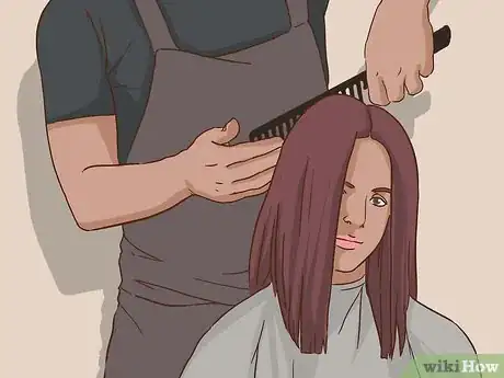 Imagen titulada Get a Permanent Hair Straightening Step 2