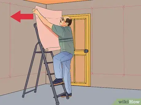 Imagen titulada Hang Wallpaper Step 16