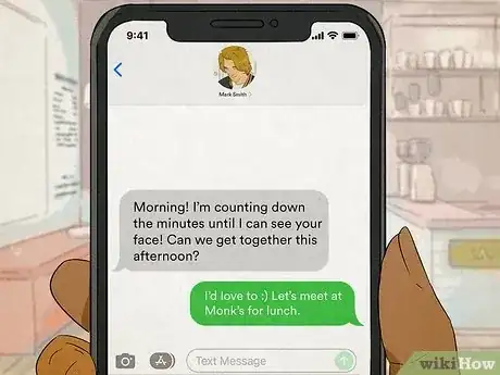 Imagen titulada What Does It Mean when He Texts You Good Morning Everyday Step 7