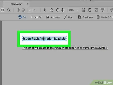 Imagen titulada Modify Font Properties of the Text in a PDF Step 5