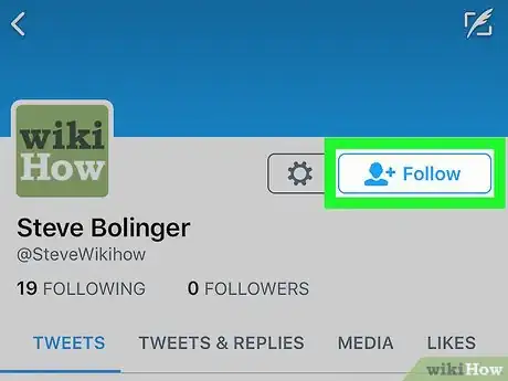Imagen titulada Follow Someone on Twitter Step 5