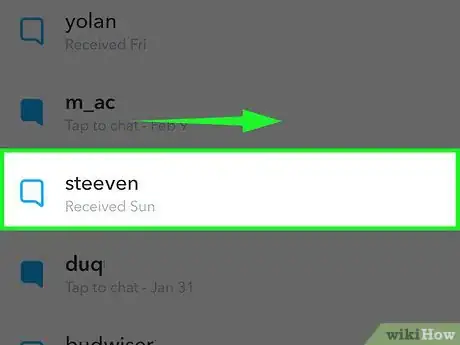 Imagen titulada Send Text Messages on Snapchat Step 3