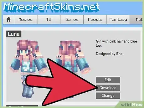 Imagen titulada Upload a Mineshafter Skin Step 3