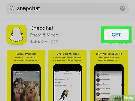 Imagen titulada Use Snapchat Step 1