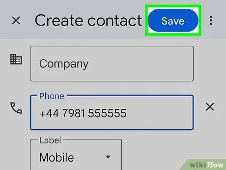 Imagen titulada Add Someone from Another Country on WhatsApp on Android Step 6