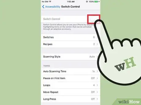 Imagen titulada Disable Switch Control on an iPhone Step 5