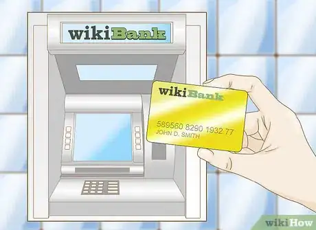 Imagen titulada Withdraw Cash from an Automated Teller Machine Step 1