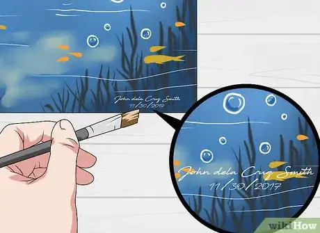 Imagen titulada Sign a Painting Step 10