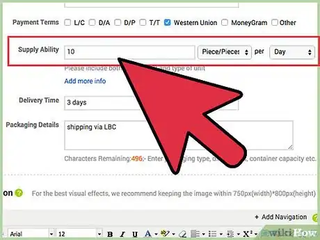 Imagen titulada Sell Your Products on Alibaba Step 14