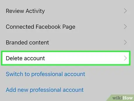 Imagen titulada Temporarily Disable an Instagram Account Step 6