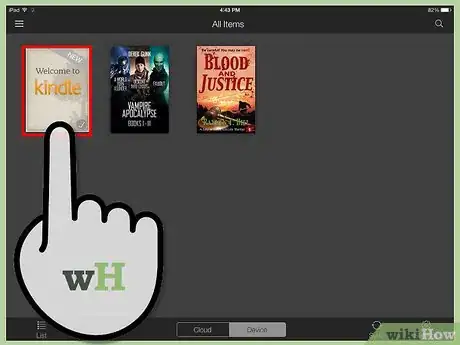 Imagen titulada Download Kindle Books on an iPad Step 19