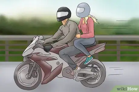 Imagen titulada Ride on the Back of a Motorcycle Step 20