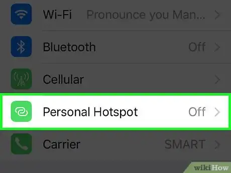 Imagen titulada Activate Internet Tethering on the iPhone Step 17