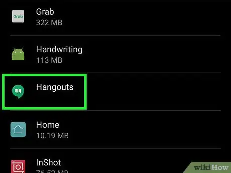 Imagen titulada Uninstall Hangouts on Android Step 4