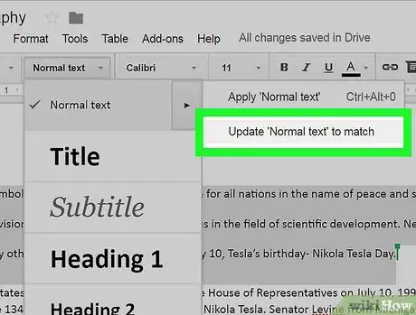 Imagen titulada Double Space in Google Docs Step 18