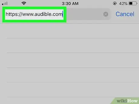 Imagen titulada Access Your Audible Wishlist on iPhone or iPad Step 2