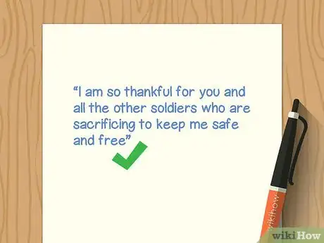 Imagen titulada Write Letters to Soldiers Step 3