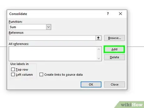Imagen titulada Consolidate in Excel Step 10