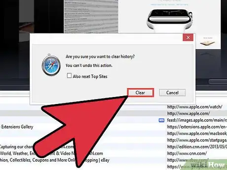 Imagen titulada Clear History in Safari Step 4