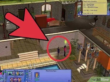 Imagen titulada Get a Child or Teen Into Private School in Sims 2 Step 3