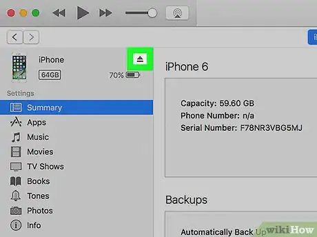 Imagen titulada Properly Eject an iPhone from a Mac Step 8