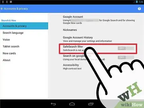 Imagen titulada Disable Google Safe Search on Android Step 15