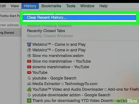 Imagen titulada Clear Internet History on a Mac Step 16