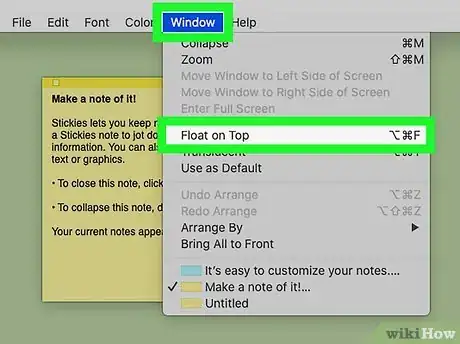 Imagen titulada Use Stickies on Mac Step 9