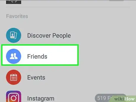 Imagen titulada Add Someone to a Restricted List on Facebook Step 2