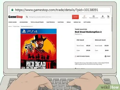Imagen titulada Get Lots of Trade in Credit at Gamestop Step 4