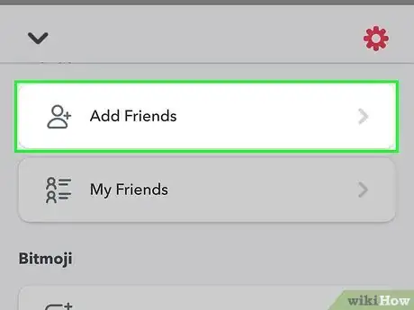 Imagen titulada Add Friends on Snapchat Step 8