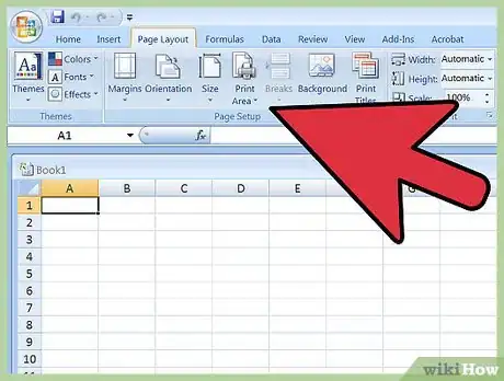 Imagen titulada Insert a Page Break in an Excel Worksheet Step 2