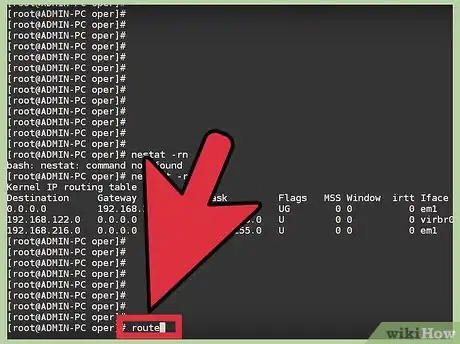 Imagen titulada Add or Change the Default Gateway in Linux Step 2