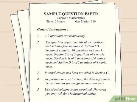 Imagen titulada Ace a Math Test Step 2