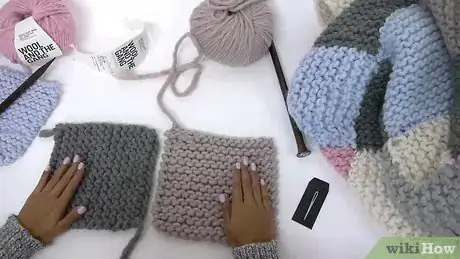 Imagen titulada Knit a Patchwork Blanket Step 14