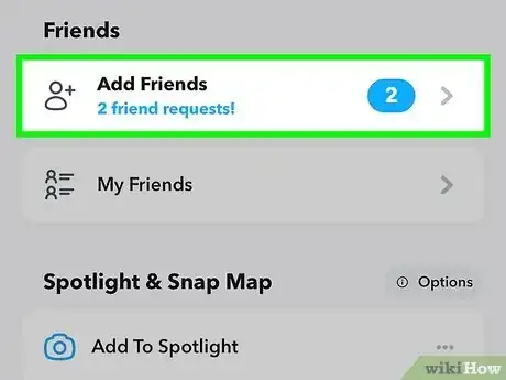 Imagen titulada Use Quick Add on Snapchat Step 11