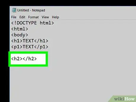 Imagen titulada Create a Simple CSS Stylesheet Using Notepad Step 7