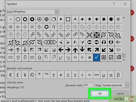 Imagen titulada Add a Check Mark to a Word Document Step 43