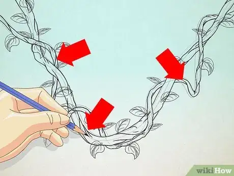 Imagen titulada Draw a Jungle Vine Step 6