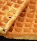 hacer waffles