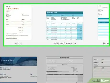 Imagen titulada Make an Invoice on Excel Step 11