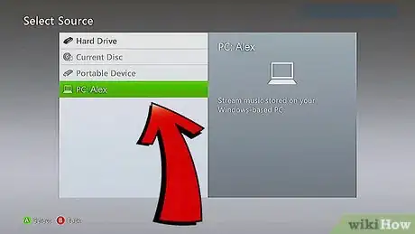Imagen titulada Take Music From Your Computer and Put It on Your Xbox 360 Step 5