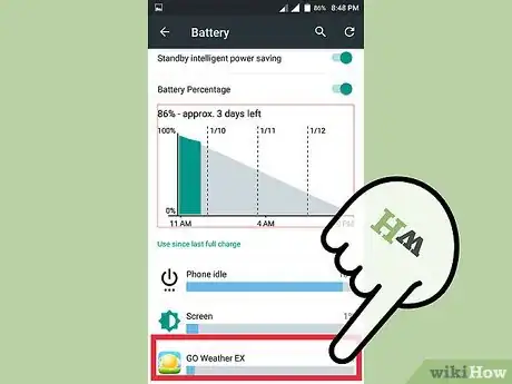 Imagen titulada Find out What's Draining the Most Battery in Android Step 3