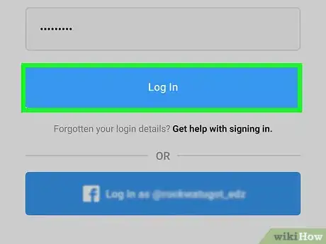 Imagen titulada Reactivate Instagram Step 6