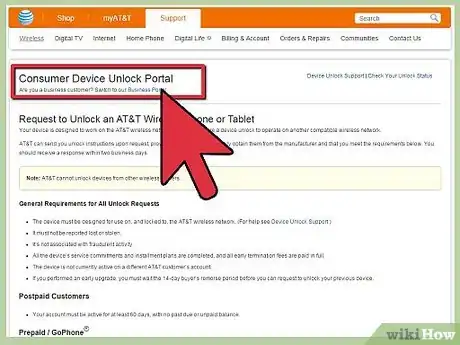 Imagen titulada Unlock an AT&T iPhone Step 3