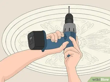 Imagen titulada Put Up a Ceiling Rose Step 9