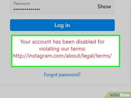 Imagen titulada Reactivate Instagram Step 8
