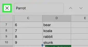 buscar dentro de una hoja de cálculo de Google Docs