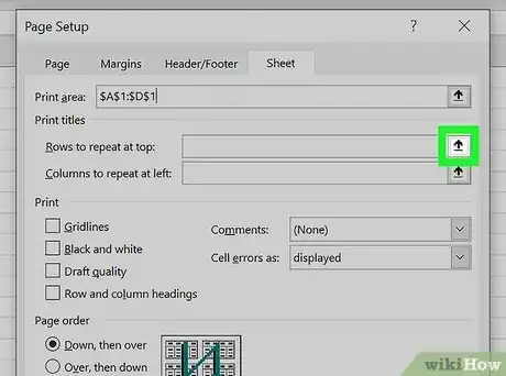 Imagen titulada Add Header Row in Excel Step 9