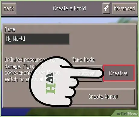 Imagen titulada Fly in Minecraft and Minecraft Pocket Edition Step 12